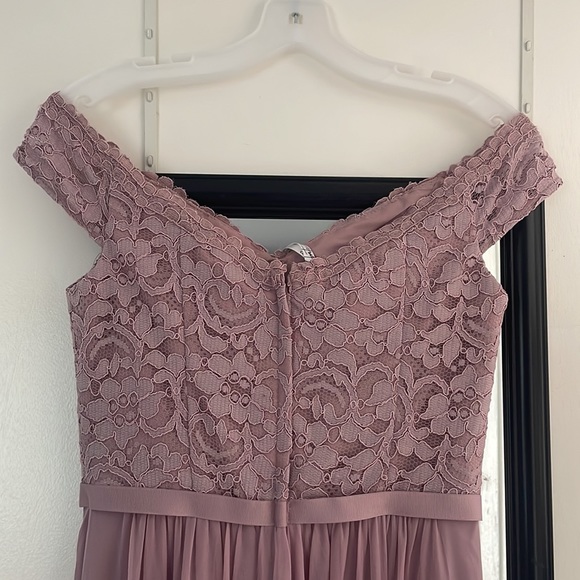 Pink mauve formal dress - Picture 4 of 9
